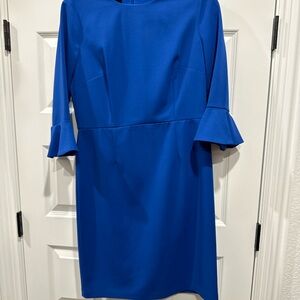 Elegant Blue Women's Dress